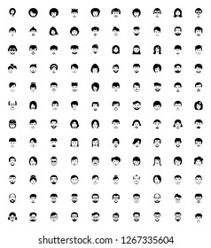 People Face Icons 