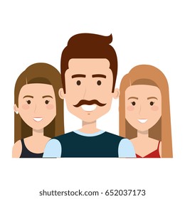 People faces design