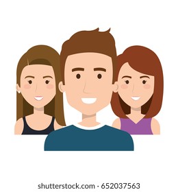 People faces design