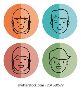 people faces icon