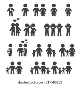 people and family icon