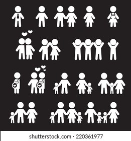 people and family icon