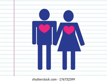 People Family icon Pictogram People