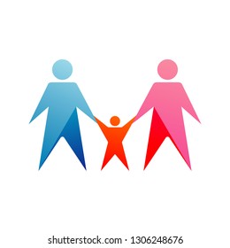 People Family Logo Stock Vector (Royalty Free) 1306248676 | Shutterstock