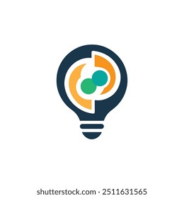 people family together human unity logo and light bulb design graphic vector illustration, smart idea mind think lightbulb logo design, people creative light bulb ideas concept vector	
