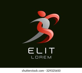 people figure logo template