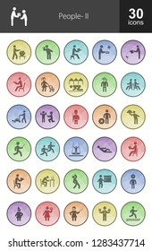 People Filled Icons