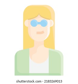 Ilustración del vector de color plano de la gente.