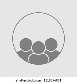 People flat icon design. vector illustration.