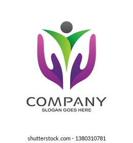 People Foundation And Community Logo Vector