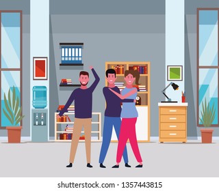 People friends cartoon