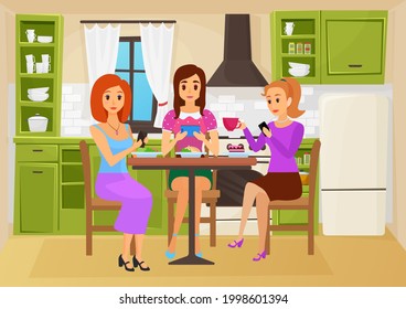 ケーキ食べる女性 のイラスト素材 画像 ベクター画像 Shutterstock