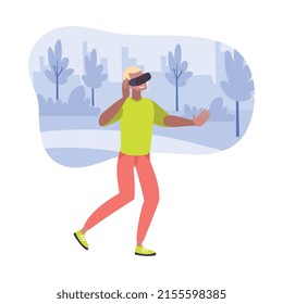 Gente gadget composición inteligente con estilo de doodle aislado personaje humano usando dispositivos electrónicos ilustración vectorial