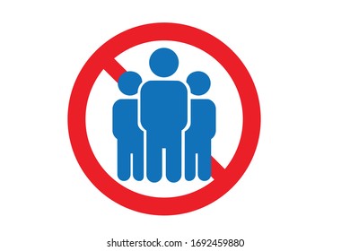 La gente reunida no permite el vector