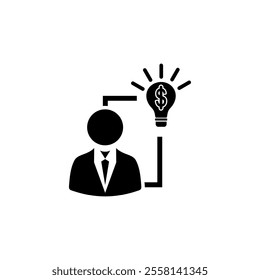 People Get New Idea logo icon. Startup, target, mission logo icon vector.