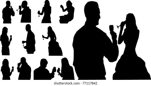 11,514 Drunk silhouette Images, Stock Photos & Vectors | Shutterstock