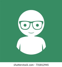 people with glasses icon