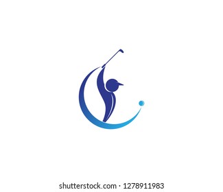 People golf icon vector illustration