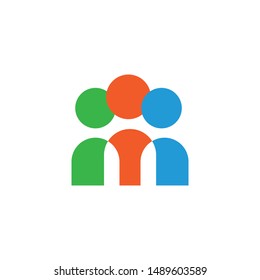 People graphic design template vector isolated illustration