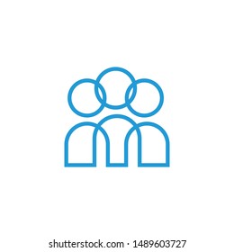 People graphic design template vector isolated illustration
