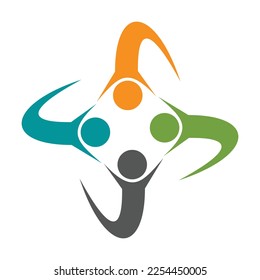 people group 9 logo template