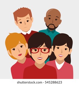 people group avatar character