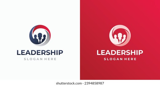 People group business vector logo design