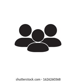 People group connection icon vector design template