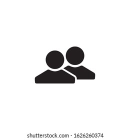 People group connection icon vector design template