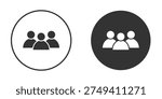 People group icon clipart flat designs. illustration vectors