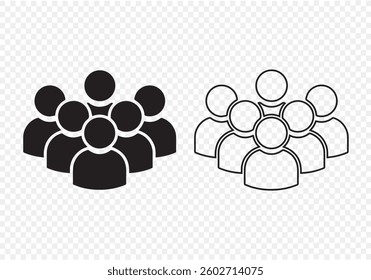 people group icon social sign vector illustration
