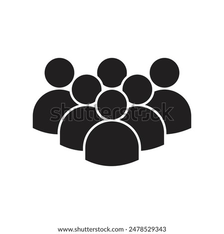 people group icon social sign vector illustration