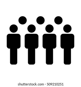 People Group Icon - Team Vector illustration