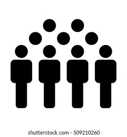 People Group Icon - Team Vector illustration