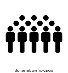 People Group Icon - Team Vector illustration