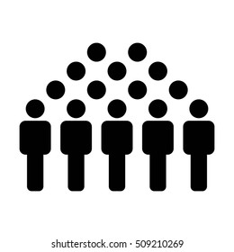 People Group Icon - Team Vector illustration