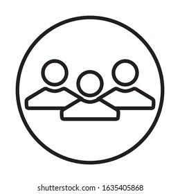 people group icon vector design template
