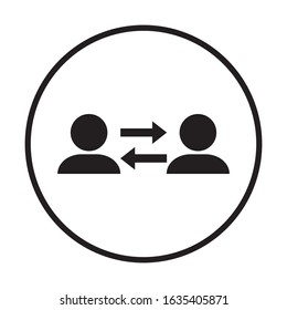 people group icon vector design template