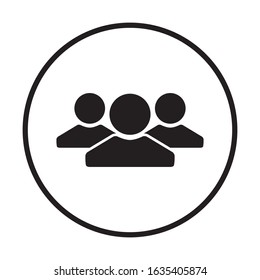 people group icon vector design template