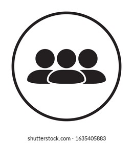 people group icon vector design template
