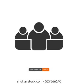 People group icon vector. Vector illustration.eps.10