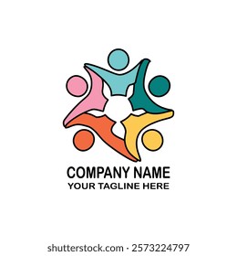 people Group Logo vector Template