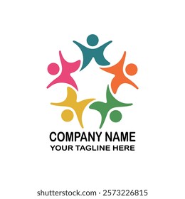 people Group Logo vector Template