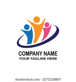 people Group Logo vector Template