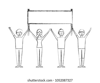 people group man and woman