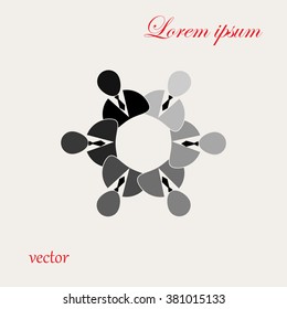 People group of six, icon