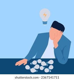 people have almost given up on ideas with so many dead ideas, idea metaphor