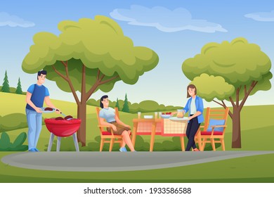 26,885 Cartoon bbq Images, Stock Photos & Vectors | Shutterstock