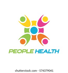 People Health Logotype Stock Vector (Royalty Free) 574379041 | Shutterstock