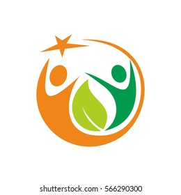 People Healthy Care Logo Design